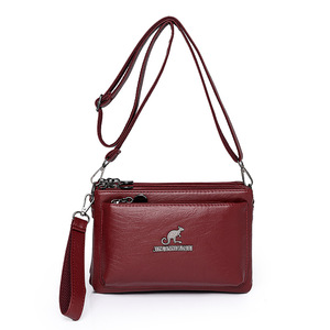 Bolso de Mano para Mamá, Estilo Moderno, Monedero Multicapa, de Cuero PU Suave, Bolso de Hombro para Mujer, Marca Tanjing - Product Image 1