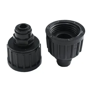 :1/4" Tube O.D X 3/4" Female BSP Garden Quick Water Inlet Hose Tap Connector Fitting Adaptor For Misting SPray
