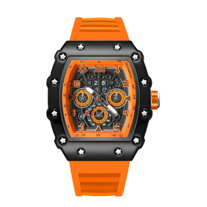 ZIDO <span class=keywords><strong>uomo</strong></span> orologio cronografo al quarzo cinturino in Silicone elegante cronografo orologio da <span class=keywords><strong>uomo</strong></span> al quarzo - Product Image 4