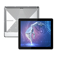 Ordinateur industriel tout-en-un, écran tactile capacitif/résistif de 15 pouces, tablette PC industrielle robuste