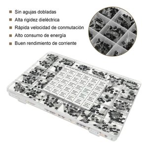 Kit de 600 transistors et diodes PNP TO-92, 30 types, 20 de chaque, BC337 <span class=keywords><strong>BC547</strong></span> <span class=keywords><strong>BC557</strong></span>, montage enfichable à trou traversant - Product Image 3