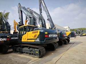 Nouvelles pelles d'origine Hyundai HX220HD pelle sur chenilles 22 tonnes Hyundai 220LC-9S HX220 HD HX340 Hyundai R220LC-9 R245 R275 - Product Image 2