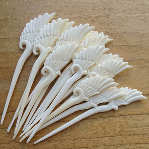 Natural Bone <b>Hair</b> <b>Pin</b> Handmade <b>Hair</b> Stick Decorative <b>Hair</b> Fork Artisan <b>Hair</b> Craft Accessories At Wholesale Prices With Low MOQ - Product Image 1