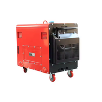 Générateur diesel silencieux TAVAS DG9500E 7 kW, refroidissement par air, démarrage automatique, 220 V 50/60 Hz, régulateur AVR et ATS pour usage domestique