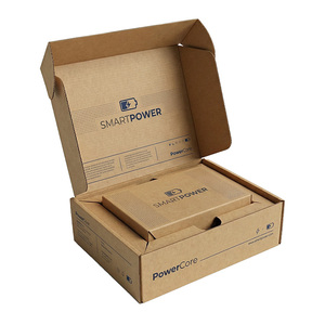 스마트파워 파워코어 에코-크래프트 비행기 자립형 선물 포장 상자 휴대용 충전기 UV 인쇄 맞춤 브랜딩 제품 - Product Image 1