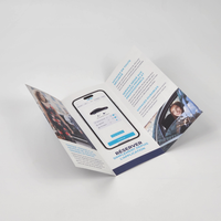 Offre Spéciale personnalisé de haute qualité format A3 A4 A5 impression de dépliants en papier personnalisés pour la publicité