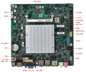 Материнские платы ELSKY M218FC с поддержкой Wind7/8/10 Linux с процессором Intel J1900/J1800/J2900 1LAN 1COM 7 * USB <span class=keywords><strong>DDR3</strong></span> 8GB для игр - Product Image 6