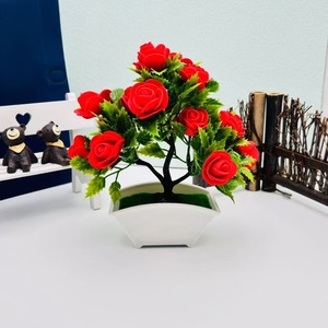 Bonsái <span class=keywords><strong>de</strong></span> rosas <span class=keywords><strong>de</strong></span> espuma <span class=keywords><strong>de</strong></span> 14 piezas, decoración <span class=keywords><strong>de</strong></span> fotografía interior, propuesta <span class=keywords><strong>de</strong></span> matrimonio romántico, diseño <span class=keywords><strong>de</strong></span> escena, simulación <span class=keywords><strong>de</strong></span> plástico, boda falsa - Product Image 6