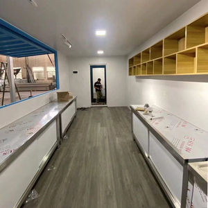 Casa Móvil Económica sobre 4 Ruedas, Remolque Contenedor de 8' <span class=keywords><strong>x</strong></span> 24' con Panel Sándwich, Uso Comercial Exterior y Baño, en Venta - Product Image 2