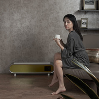 Radiateurs électriques muraux Wifi Panneau électrique Radiateur de plinthe/Radiateur à convection avec minuterie Radiateur de plinthe électrique 2000W
