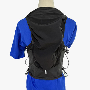 Gilet de course à pied pour marathon en plein air, sac à dos d'hydratation réglable et léger, gilet de poitrine sans manches pour la course - Product Image 6