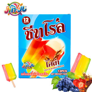 Fábrica al por mayor de Caramelo Suave de gelatina tailandesa, sabor a <span class=keywords><strong>Soda</strong></span> carbonatada rebanada fina caramelo enrollado, fiesta de aperitivos de Caramelo Suave Halal - Product Image 4