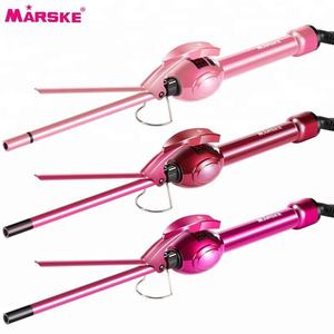 <span class=keywords><strong>Fer</strong></span> à friser en céramique LCD MARSKE 19mm avec <span class=keywords><strong>chaleur</strong></span> ionique et réglable pour salon de camping-car et usage domestique-Styler électrique - Product Image 1