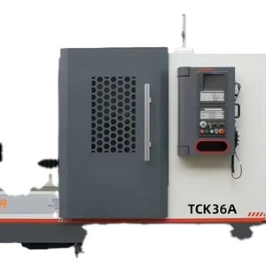 Torno de Cama Inclinada Horizontal Pequeño Personalizado de Fábrica, Mini Fresadora de Metal TCK36A, Torno de Alta Precisión - Product Image 1