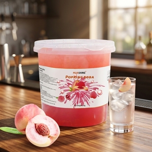 HENGZHI Bolas de Jugo de Perlas Éclatantes, Saveur Fruitée, Boba pour Thé au Lait et Desserts - Product Image 2