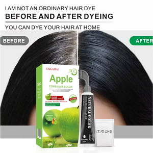 <span class=keywords><strong>ย้อม</strong></span><span class=keywords><strong>ผม</strong></span>เครา สารสกัดจากโรสแมรี่ธรรมชาติ สีดำถาวร แปรงหวีปิด<span class=keywords><strong>ผม</strong></span>ขาว สำหรับผู้ชาย ผิวแพ้ง่าย - Product Image 2