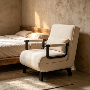 <span class=keywords><strong>Sillones</strong></span> Modernos de Tela a Precio Económico, Sofá Cama Individual, Silla Cama para Sala de Estar - Product Image 2