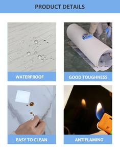 Plaque <span class=keywords><strong>PVC</strong></span> Marbre UV Brillante, Résistante aux UV, Géométrique et Moderne, Diverses Grandes Tailles, Abordable, pour Murs de <span class=keywords><strong>Douche</strong></span> de Salle de Bain - Product Image 4