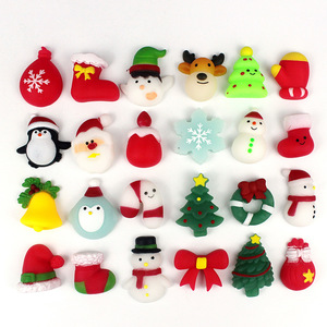 Nouvelle série de jouets squishy de Noël, jouets anti-stress Père Noël, cadeaux de fête, vente en gros - Product Image 1