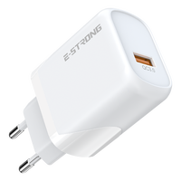 Chargeur mural USB PD20W 5V 3A, adaptateur secteur USB Cube, charge rapide, chargeur domestique pour téléphone portable