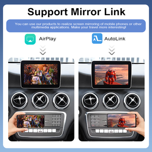 Không dây di động Carplay Android Auto Airplay Màn hình nâng cấp cho Mercedes Benz A/B/C/E/S/CLA/GLA/GLC/CLS/GLe W205 gương liên kết - Product Image 3