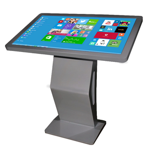 China direct supplier sale slim touch screen library kiosk multi touch screen game <span class=keywords><strong>Totem</strong></span> advertising Digital Signage liquid crystal display - Product Image 3