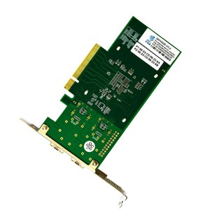 PCIe X4-Puerto de fibra SFP Dual, tarjeta Lan de red con Chipset <span class=keywords><strong>Intel</strong></span> <span class=keywords><strong>X710</strong></span> <span class=keywords><strong>BM2</strong></span>, adaptador de red 10G - Product Image 6