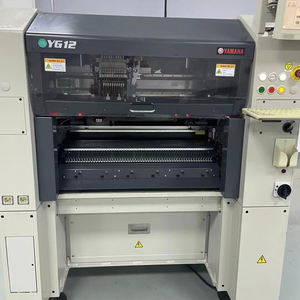 중고 YAMAHA YG12 SMT 장비 픽 앤 플레이스 머신 자동 공급 시스템 PLC 120000 CPH 고효율 220V/380V 1년 - Product Image 1