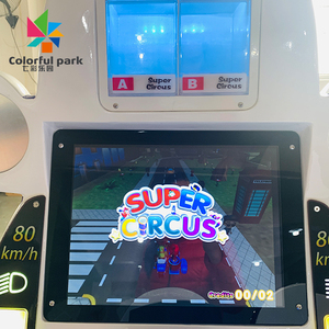 Công viên đầy màu sắc đồng tiền hoạt động Kiddie Rocking trò chơi máy 2 người chơi Kid <span class=keywords><strong>Arcade</strong></span> trò chơi Thiết bị cho trẻ em vui vẻ trung tâm - Product Image 4