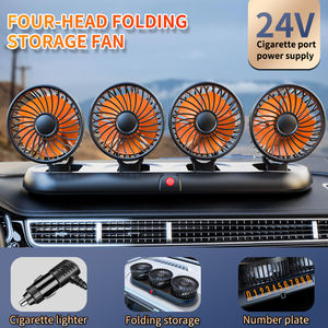 Ventilateur <span class=keywords><strong>de</strong></span> Voiture à Trois Têtes 24V 12V, Triple Ventilateur pour Tableau <span class=keywords><strong>de</strong></span> Bord <span class=keywords><strong>de</strong></span> Camion, Accessoires <span class=keywords><strong>de</strong></span> Voiture 2025 pour Camping-car, Bateau, Cabine, Caravane et Fourgonnette - Product Image 6