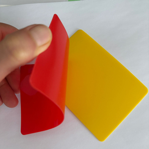 Cartes <span class=keywords><strong>Arbitre</strong></span> <span class=keywords><strong>de</strong></span> Football Épaissies PVC Rouge Jaune Bleu 2,9x4,1 Pouces <span class=keywords><strong>Accessoires</strong></span> d'Entraînement <span class=keywords><strong>de</strong></span> Match <span class=keywords><strong>de</strong></span> Football Cartes d'<span class=keywords><strong>Arbitre</strong></span> Rouges - Product Image 4