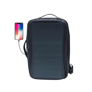 Draagbare Camping Wandelen Telefoon Laptop Zonne-Energie Panel Oplader Backpacking Solar Rugzak Met Power Bank