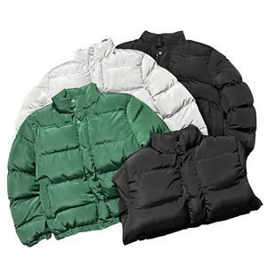 High Quality Men's Long <b>Thin</b> Bubble <b>Jacket</b> <b>Waterproof</b> Latest Fashion Style Customized Logo Wholesale Price Custom Sizes Shining - Product Image 1
