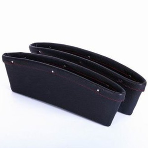Boîte de rangement en cuir pour voiture, organiseur pour l'espace entre les sièges, clip organisateur d'objets pour voiture - Product Image 5