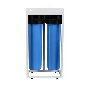 Hoge Kwaliteit 5 ''/10"/20 "4.5 Inch Dubbele Jumbo Filter Grote Blauwe Cartridge Waterfilterbehuizing