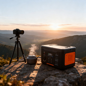 Premium 1000W Outdoor Power Bank 1666Wh <b>Portable</b> Station Generator Solar Supply - Product Image 2