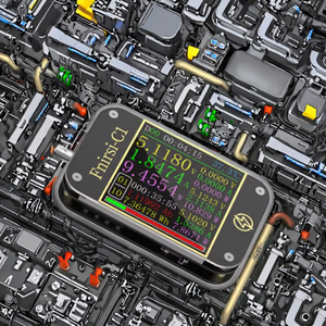 FNIRSI-C1 Type-C PD триггер USB-C Вольтметр Амперметр Тестер светодиодный цифровой только Протокол быстрой зарядки для Power Bank ПК - Product Image 3