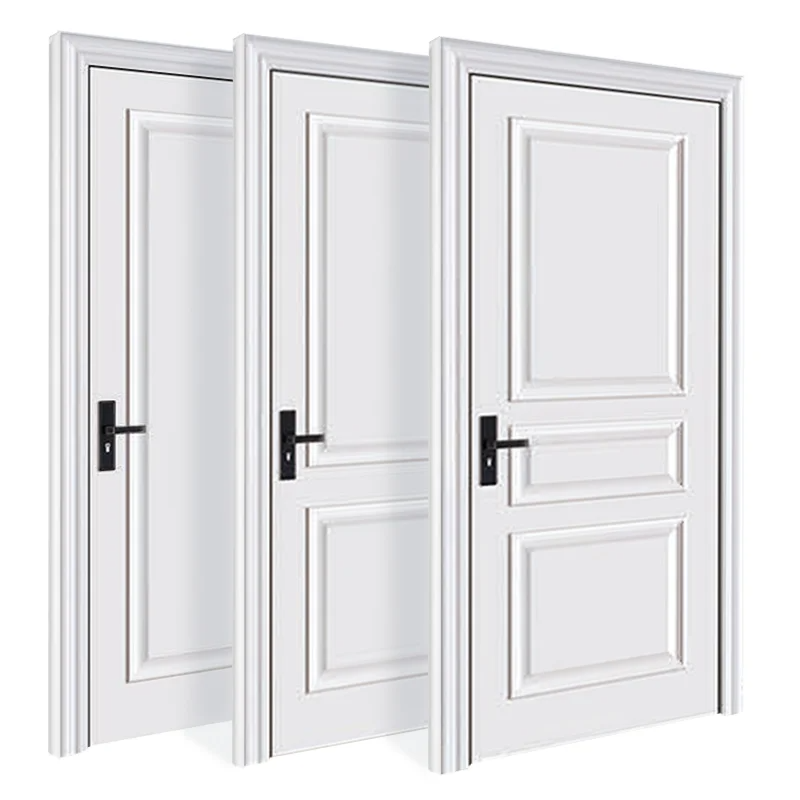 Solid Wooden MDF Prehung Interior Door