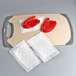 Almohadillas Absorbentes Antibacterianas de 180x100mm para Bandejas de Alimentos de Carne, Aves y Productos Cárnicos, para Absorción de Agua - Product Image 3