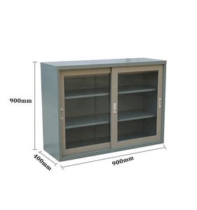 <span class=keywords><strong>Armoire</strong></span> à livres en acier avec porte <span class=keywords><strong>coulissante</strong></span> mi-hauteur, <span class=keywords><strong>armoire</strong></span> de rangement - Product Image 1