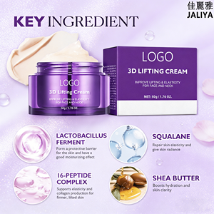 Crema Facial Antienvejecimiento Orgánica OEM de 50 ml, Antiarrugas y Nutritiva con Glicerina, Té Verde, <span class=keywords><strong>Aloe</strong></span> <span class=keywords><strong>Vera</strong></span>, Niacinamida y Aceite de Jojoba - Product Image 4