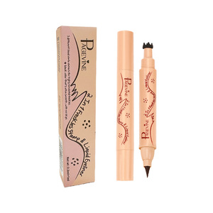 Delineador Líquido a Prueba de Agua 24 Horas, Efecto Tatuaje, Maquillaje de Ojos Preciso 2 en 1 para Salón y Uso Diario - Product Image 5