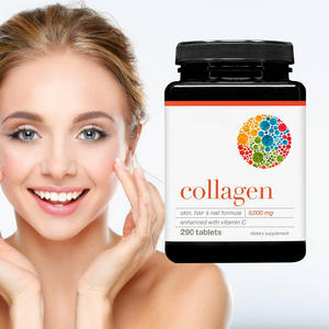 Comprimés de collagène pour adultes en marque propre pour la santé des cheveux, des ongles et de la peau des femmes - Produits de beauté 290 comprimés/flacon - Product Image 1