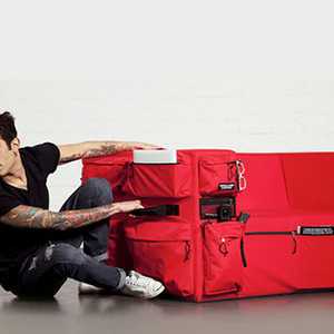 Portable Foldable Foam <b>Sofa</b> Rectangular Collapsible Outdoor Camping Home Use Child Lazy Chair All Seasons - Product Image 4