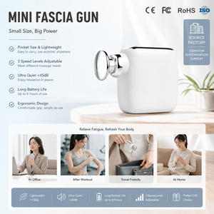 <span class=keywords><strong>Pistola</strong></span> Massaggiante Portatile Mini <span class=keywords><strong>Tascabile</strong></span> per Tessuti Profondi 2026 - Massaggiatore a Percussione per Corpo e Braccia - Offerta Calda - Product Image 1
