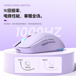 R518 Tri Mode <b>Wireless</b> <b>Mouse</b> 2.4G Optical 6 Buttons <b>Rechargeable</b> Gaming Office Use - Product Image 3