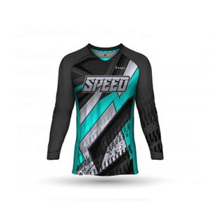 Vente en gros 100% polyester respirant personnalisé Sublimation maillot de course d'équipe léger et respirant pour moto - Product Image 5
