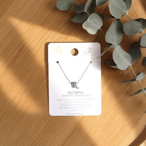 Tobillera de acero inoxidable con colgante de escorpio, amuleto del signo del zodiaco para mujer, joyería de moda - Product Image 3