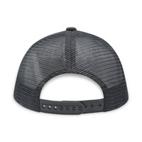 OEM nueva llegada cuero goma parche algodón sarga Golf 6 panel bordado su propio logotipo gorra de camionero personalizado Richardson sombrero 112