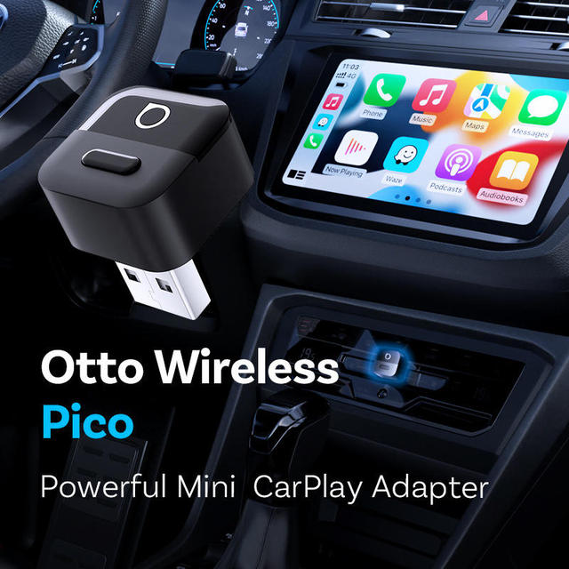OEM ODM Factory Wholesale Wireless Carplay Adapter Bluetooth 5.4 Dongle Convert Wired to Wireless for All Cars